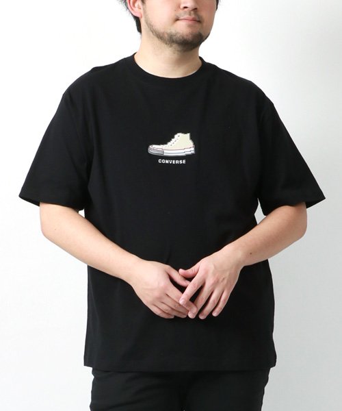 MARUKAWA(大きいサイズのマルカワ)/【CONVERSE】コンバース 大きいサイズ 2L 3L 4L 5L メンズ 半袖 Tシャツ シューズ プリント カジュアル/img18