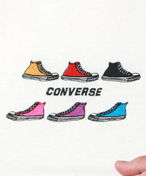 MARUKAWA(大きいサイズのマルカワ)/【CONVERSE】コンバース 大きいサイズ 半袖 シューズ 刺繍 Tシャツ メンズ 2L 3L 4L 5L/img04