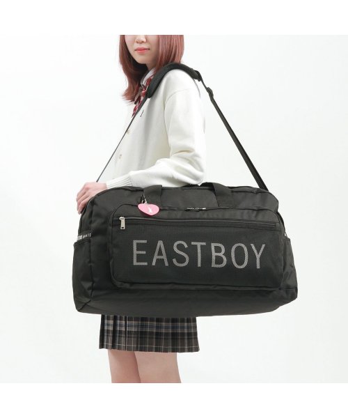 EASTBOY(イーストボーイ)/イーストボーイ 2WAYボストンバッグ EASTBOY シュシュ ボストン 2WAY ショルダー 大容量 42L 巾着付き 撥水 中学生 高校生 EBA53/img06