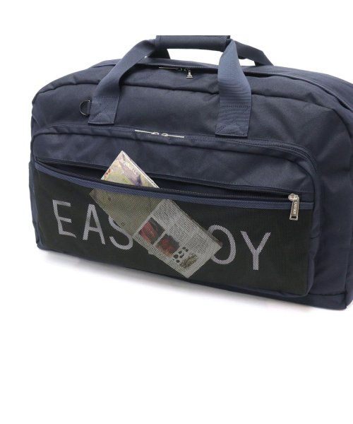 EASTBOY(イーストボーイ)/イーストボーイ 2WAYボストンバッグ EASTBOY シュシュ ボストン 2WAY ショルダー 大容量 42L 巾着付き 撥水 中学生 高校生 EBA53/img10