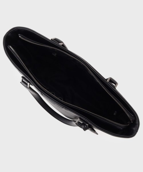 スマート モノトーントートバッグ 本体：合成皮革 持ち手：合成皮革