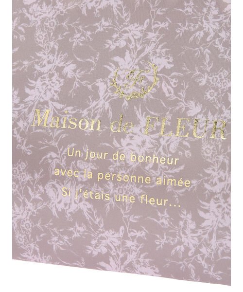 Maison de FLEUR(メゾンドフルール)/classy flower Sトートバッグ/img07