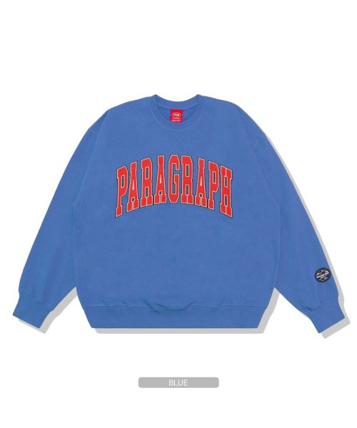 1111clothing(ワンフォークロージング)/パラグラフ スウェット トップス 長袖 正規品 ◆Paragraph Team Classic Sweatshirt◆ 有名 ブランド トレーナー オーバーサイ/img12