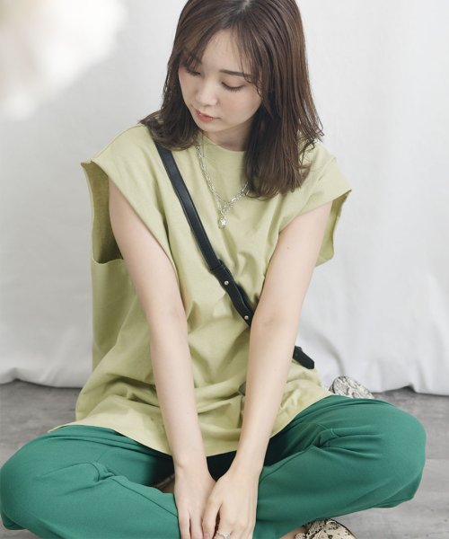 ARGO TOKYO(アルゴトウキョウ)/Frenchsleeve Long T－Shirt 24037/img04