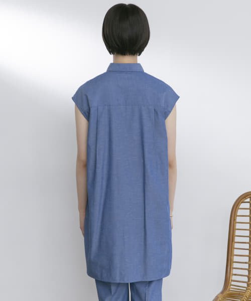 UR Lab.(アーバンリサーチラボ)/『UR TECH Smart Linen Touch』フレンチチュニックシャツ/img27