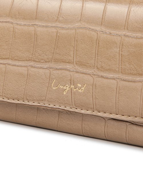 UNGRID bag(アングリッド　バッグ)/クロコ風型押しミニウォレット/img39