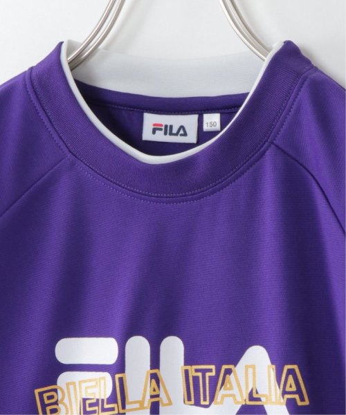 ikka kids(イッカ　キッズ)/【WEB限定】【キッズ】FILA フィラ 脇切り替えセットアップ（130〜160cm）/img12