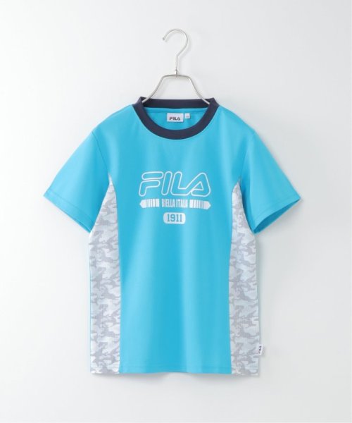 ikka kids(イッカ　キッズ)/【WEB限定】【キッズ】FILA フィラ 脇カモフラ柄セットアップ（130〜160cm）/img17