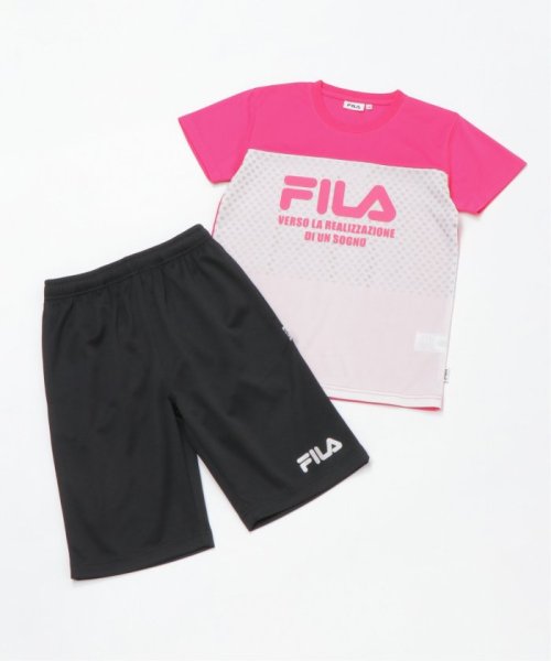 ikka kids(イッカ　キッズ)/【WEB限定】【キッズ】FILA フィラ 胸切り替えセットアップ（130〜160cm）/img16