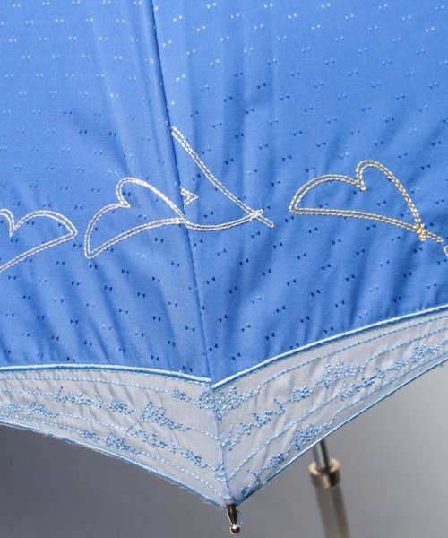 LANVIN en Bleu(umbrella)(ランバンオンブルー（傘）)/晴雨兼用日傘　ドビーオーガンジー刺繍/img04