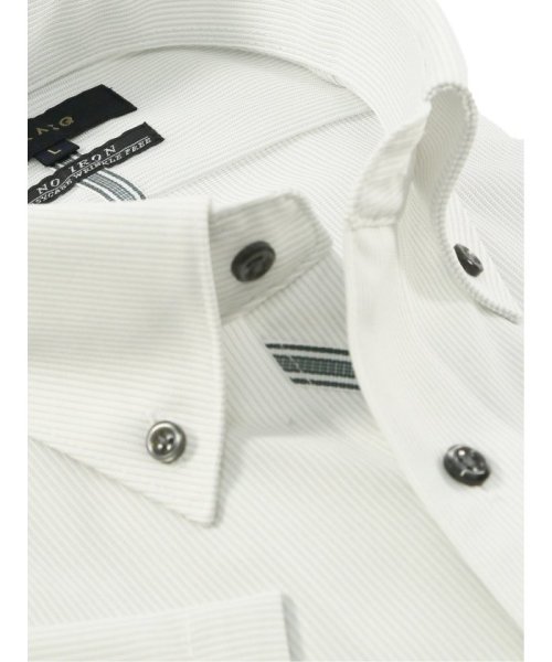 TAKA-Q(タカキュー)/ノーアイロンストレッチ スタンダードフィット ボタンダウン 半袖 ニット 半袖 シャツ メンズ ワイシャツ ビジネス ノーアイロン 形態安定 yシャツ 速乾/img01