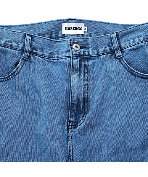 SB Select(エスビーセレクト)/MARENGO ワイドカラーデニムパンツ メンズ ブランド カジュアル ファッション ワイド  バギーパンツ 太め ゆったり 大きいサイズ カラー ジーンズ カ/img12