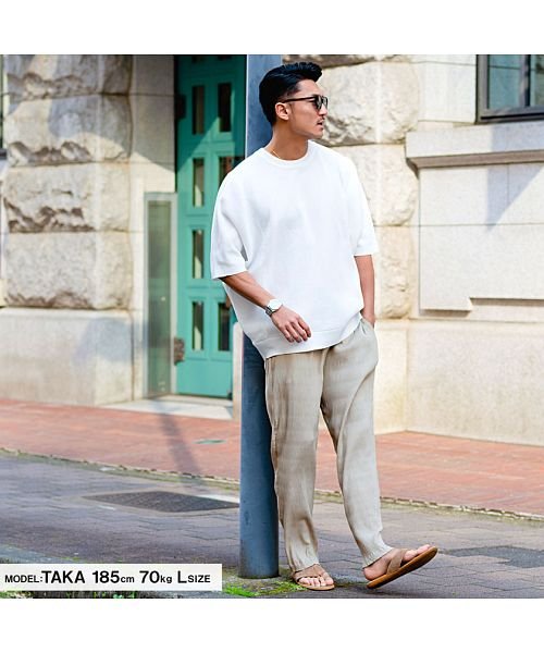 Cavaria ランダムプリーツイージーパンツ メンズ ブランド 大人 カジュアル ファッション 楊柳 テーパード ゆったり ワイドパンツ テーパード パンツ ア Www Hhga Se