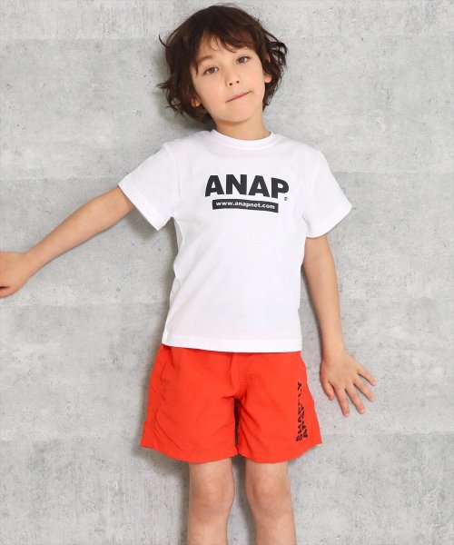 ANAP KIDS(アナップキッズ)/吸水速乾アドレスロゴTシャツ/img01
