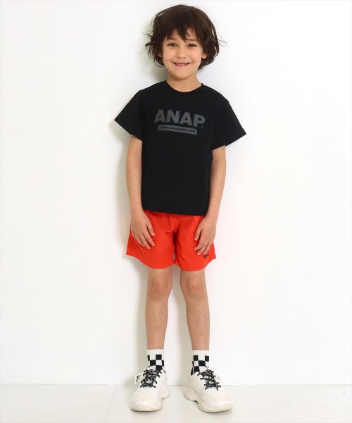 ANAP KIDS(アナップキッズ)/吸水速乾アドレスロゴTシャツ/img03