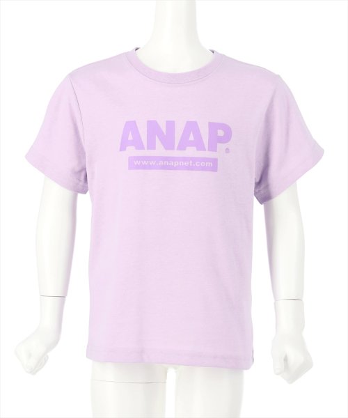 ANAP KIDS(アナップキッズ)/吸水速乾アドレスロゴTシャツ/img12