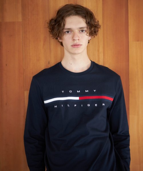 TOMMY HILFIGER(トミーヒルフィガー)/【オンライン限定】トミーヒルフィガーロゴロングスリーブTシャツ / TINO TEE/img15