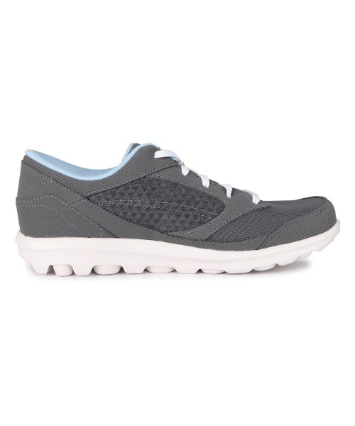 スケッチャーズ Skechers スニーカー スリッポン レディース Go Walk Classic グレー スケッチャーズ Skechers Magaseek