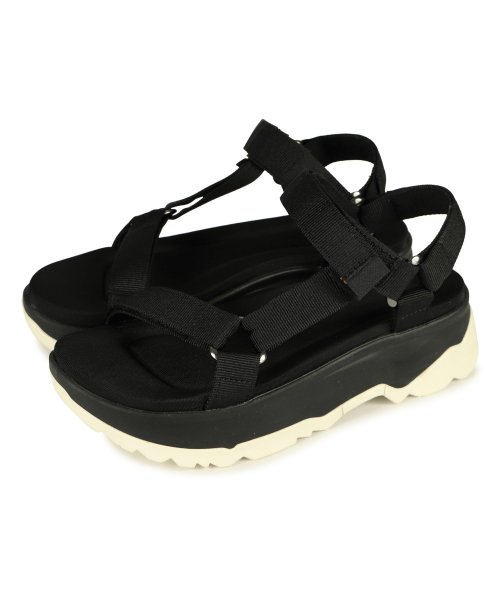 セール Teva テバ サンダル ジャディト ユニバーサル レディース 厚底 Jadito Universal ブラック ホワイト 黒 白 テバ Teva Magaseek