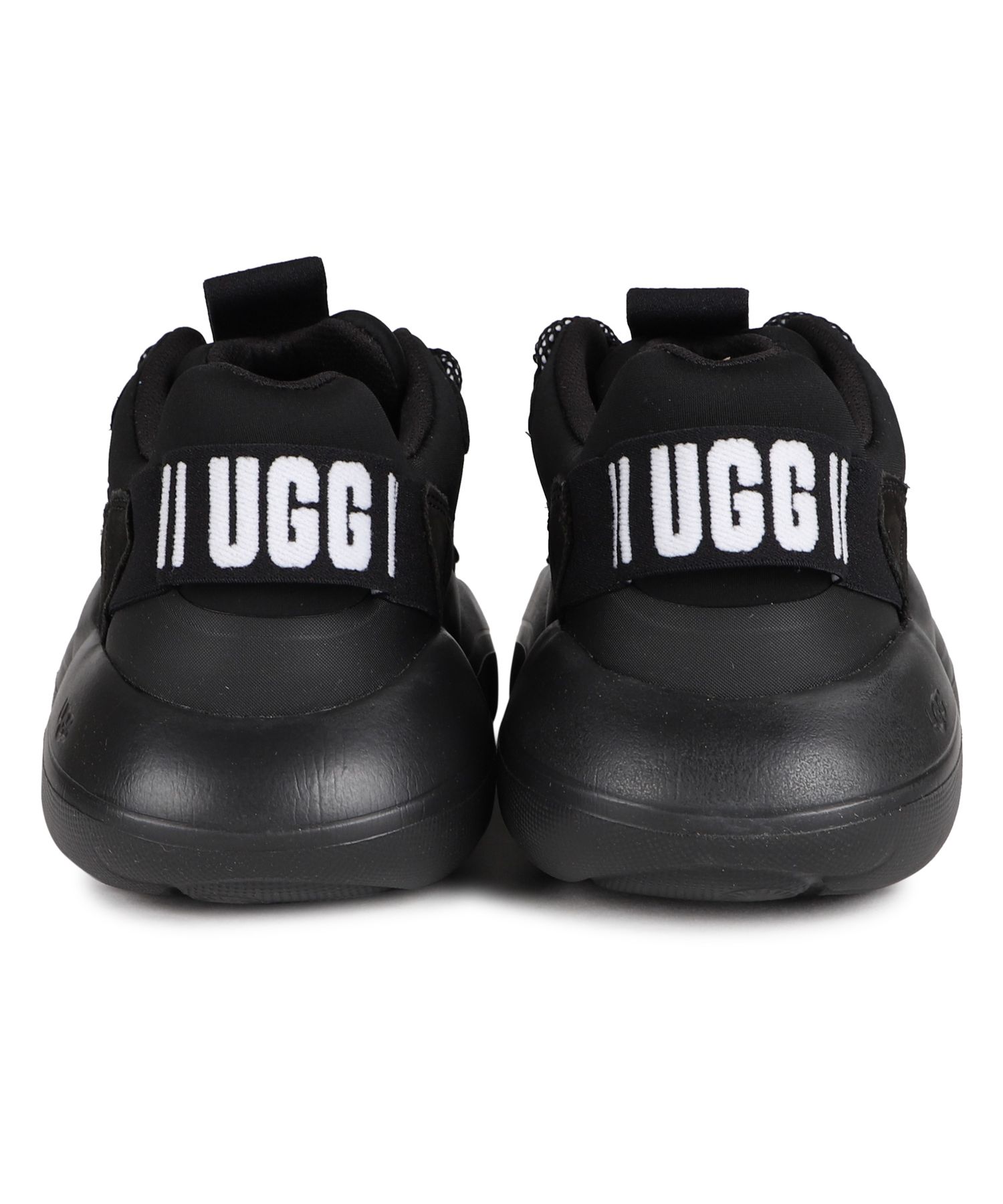 UGG アグ スニーカー エルエー クラウド レース レディース 厚底 LA CLOUD LACE ブラック 黒 1123715