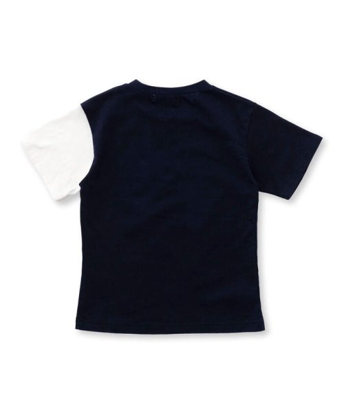 SLAP SLIP(スラップスリップ)/恐竜 切り替え 配色 にぎやか Tシャツ (80~130cm)/img11