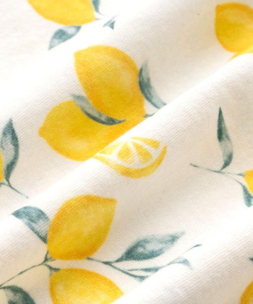 SLAP SLIP(スラップスリップ)/【 お揃い 】 レモン バナナ ロゴ サマー プリント Tシャツ (80~130/img07