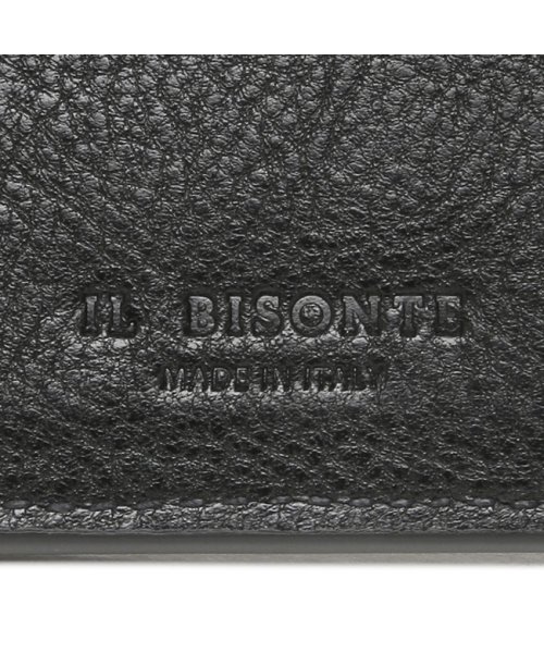 IL BISONTE(イルビゾンテ)/イルビゾンテ 二つ折り財布 ブラック メンズ IL BISONTE SBW060 POX001 BK301N/img08