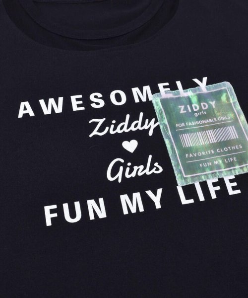 ZIDDY(ジディー)/シースルー パッチ付き Tシャツ (130~160cm)/img08