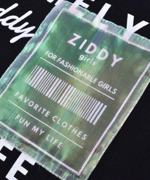ZIDDY(ジディー)/シースルー パッチ付き Tシャツ (130~160cm)/img09