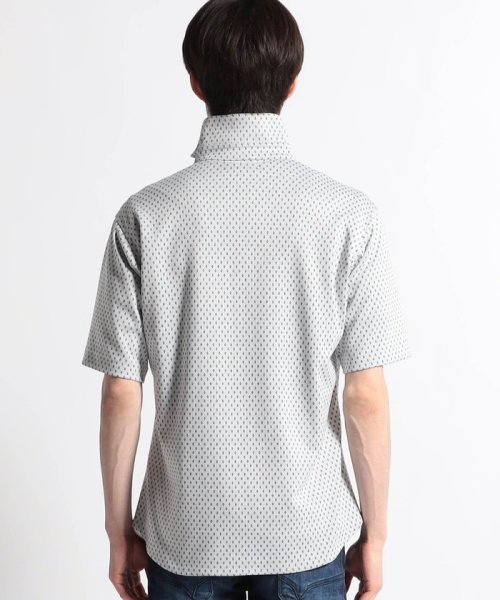 HIDEAWAYS NICOLE(ハイダウェイ ニコル)/小紋柄カットソーシャツ/img01