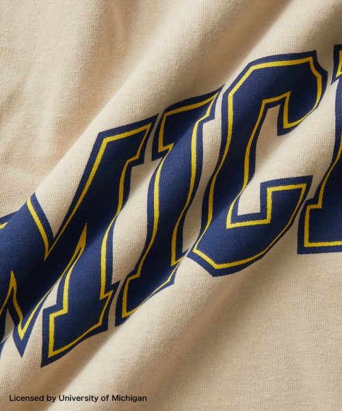 vis-`a-vis(ビザビ)/【WEB限定】【vis－`a－vis別注】Michigan大学ビックシルエットロゴTシャツ/img21