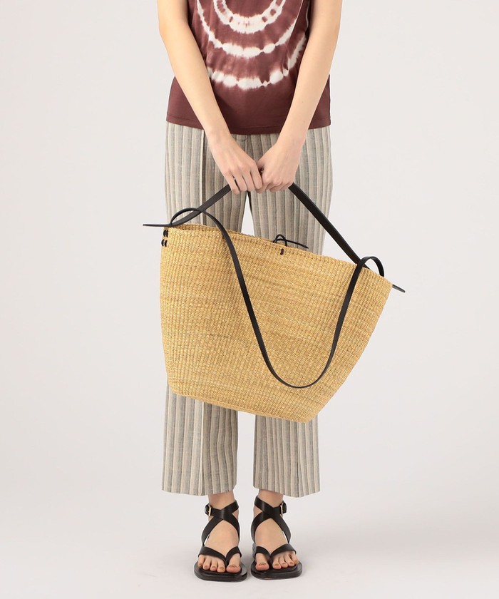 Ines Bressand GRAND TRAPEZE 2-way カゴバッグ
