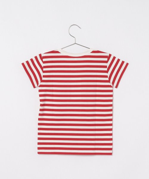 J008 E TS キッズ ボーダーTシャツ(504268009) | アニエスベー キッズ  