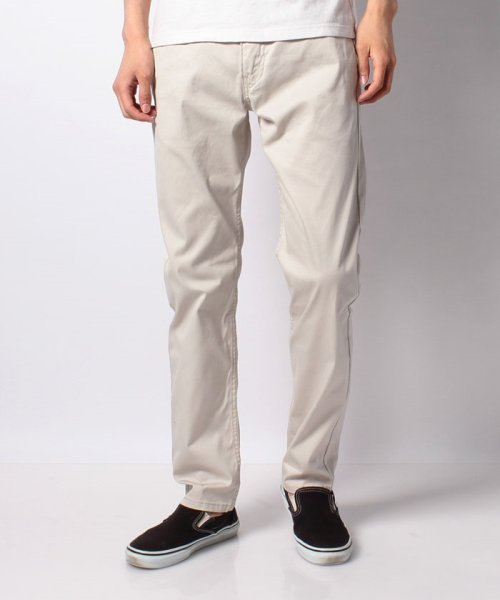 セール Levi S リーバイス 502 クール素材 チノパン アイボリー Repreve生地 アメカジ デニム カラーパンツ サステナビリティ 22ss Levis Levi S Magaseek