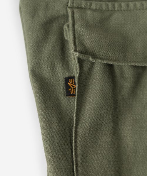 ALPHA INDUSTRIES(アルファインダストリーズ)/【ALPHA】　アルファインダストリーズ　B.D.U　コットン　カーゴパンツ　TB1057/軍用/アメカジ/ミリタリー/バックサテン生地/ワイド/ルーズ/img10