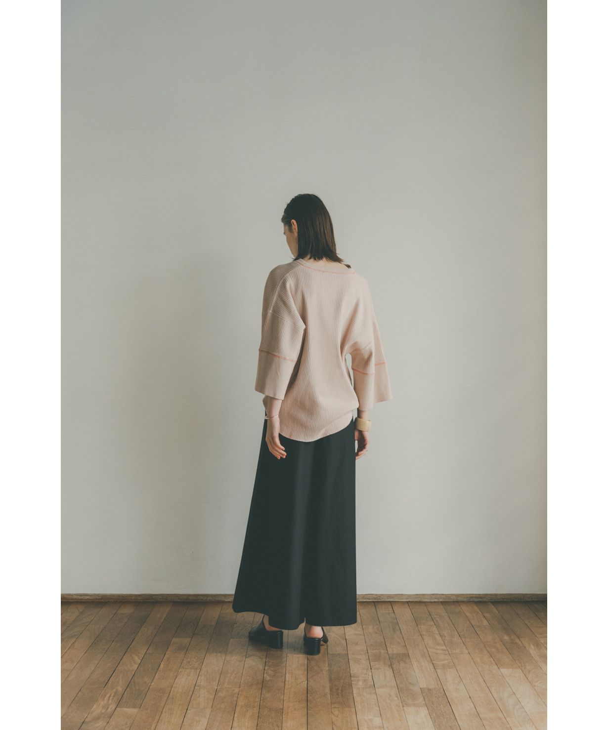 FLARE CHINOS PANTS