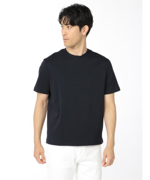 TAKA-Q(タカキュー)/【DRESS T－SHIRT】AIR SILKETE クルーネック 半袖 メンズ Tシャツ カットソー カジュアル インナー ビジネス ギフト プレゼント/img01