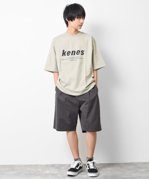 KENES GRAFFITI(ケネスグラフィティ)/フロントロゴプリントTシャツ/img01