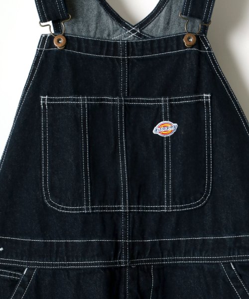 LAZAR(ラザル)/【Lazar】Dickies/ディッキーズ ワイドデニム オーバーオール/サロペット/img03