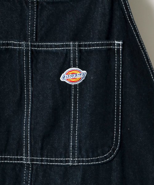 LAZAR(ラザル)/【Lazar】Dickies/ディッキーズ ワイドデニム オーバーオール/サロペット/img04