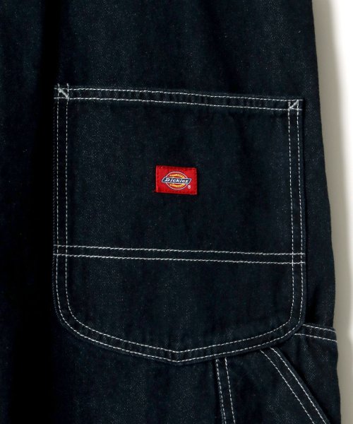 LAZAR(ラザル)/【Lazar】Dickies/ディッキーズ ワイドデニム オーバーオール/サロペット/img13