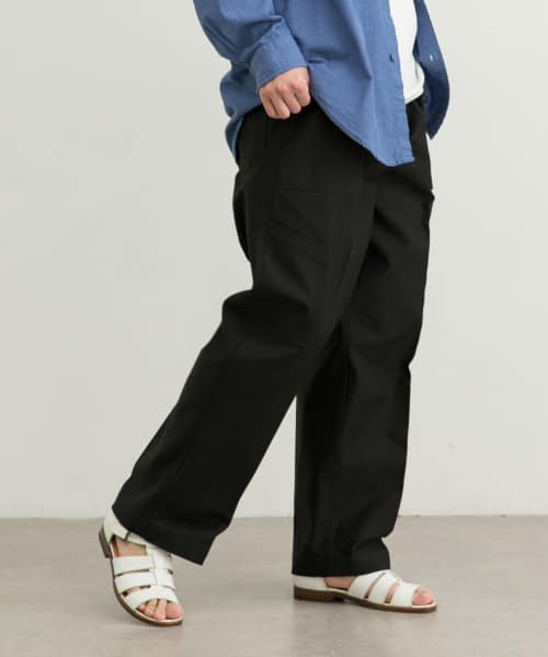 URBAN RESEARCH(アーバンリサーチ)/『ユニセックス』バックサテンUTILITY TROUSERS by SHIOTA/img07