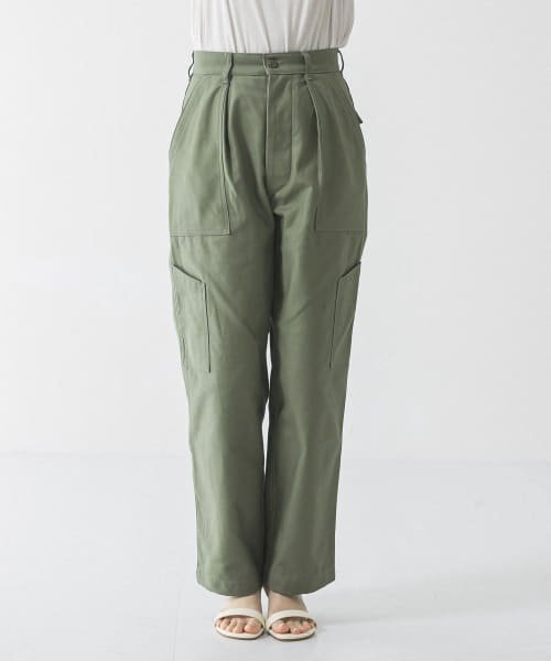URBAN RESEARCH(アーバンリサーチ)/『ユニセックス』バックサテンUTILITY TROUSERS by SHIOTA/img21