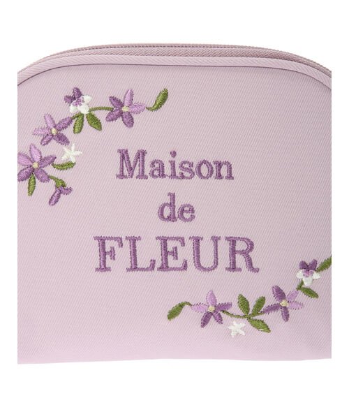 Maison de FLEUR(メゾンドフルール)/すみれ刺繍ティッシュケース/img06