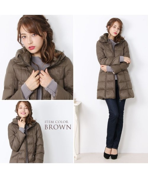 [Filomo]軽量 ライトダウンコート アウター ダウン・中綿 C1205332693(9295円)