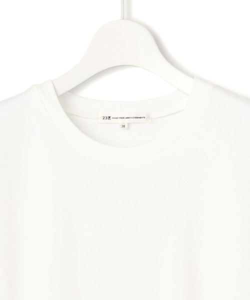 NIJYUSANKU（LARGE SIZE）(２３区（大きいサイズ）)/ALBINIフレンチスリーブ 半袖 Tシャツ/img22