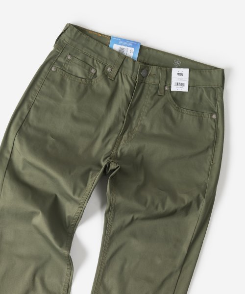 セール Levi S リーバイス 505 クール素材 チノパン カーキ Repreve生地 アメカジ デニム カラーパンツ サステナビリティ 22ss Levis Levi S Magaseek
