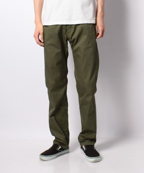 セール Levi S リーバイス 505 クール素材 チノパン カーキ Repreve生地 アメカジ デニム カラーパンツ サステナビリティ 22ss Levis Levi S Magaseek