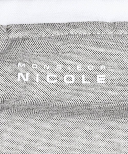 MONSIEUR NICOLE(ムッシュニコル)/モクロディ パネルカラーTシャツ/img08