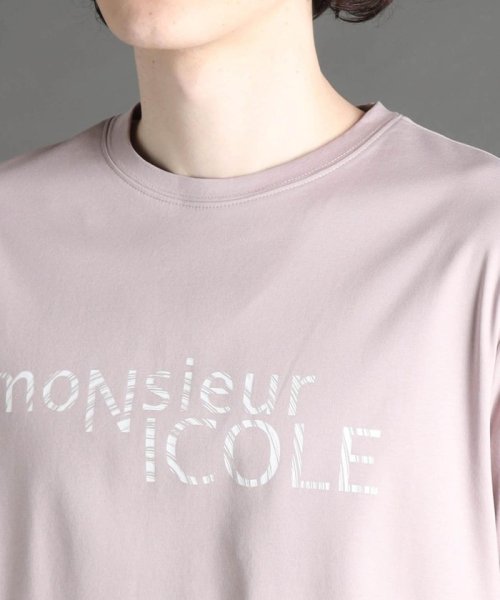 MONSIEUR NICOLE(ムッシュニコル)/グラフィックTシャツ/img03
